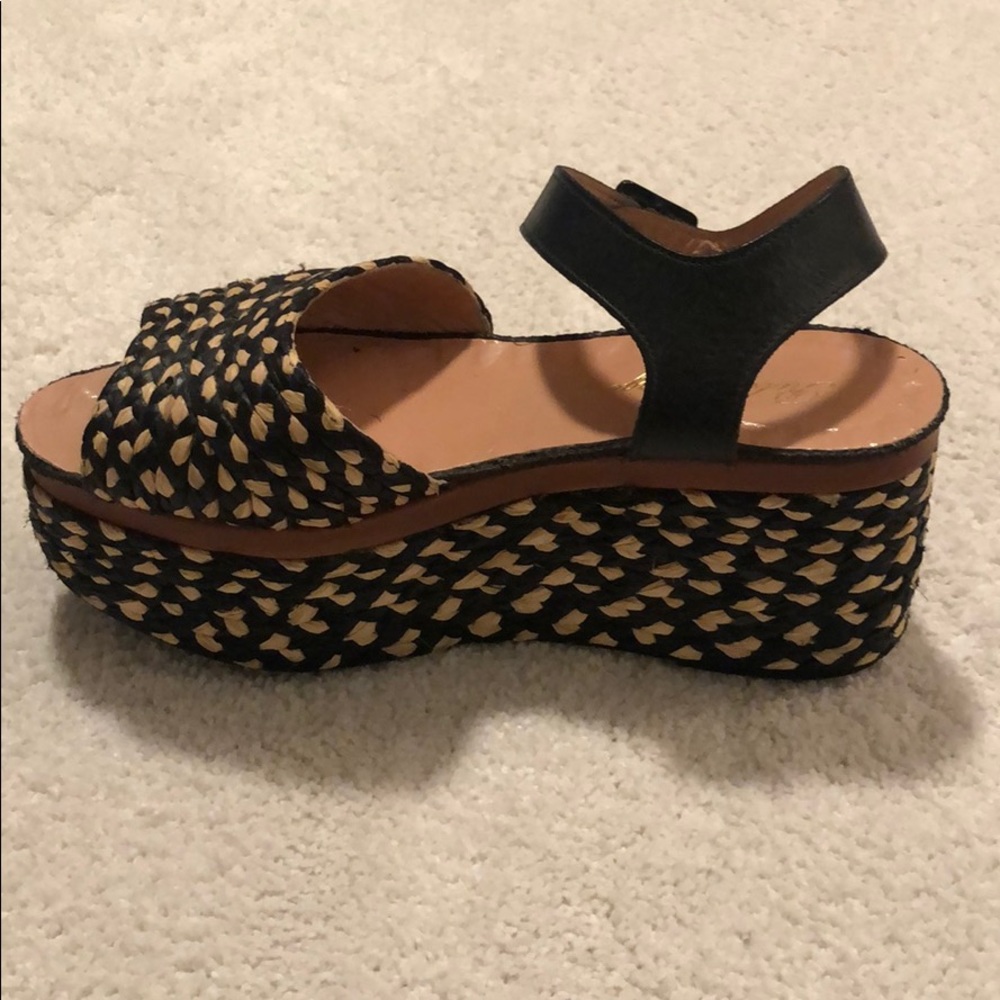 Gorg. unique Robert Clergery platform turns heads